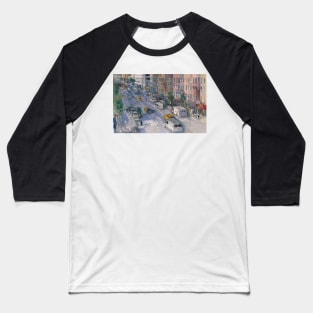 New York City View from Midtown Baseball T-Shirt